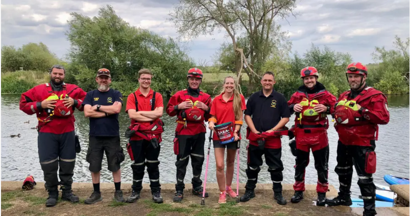 Real Lives – George’s 34k swim!